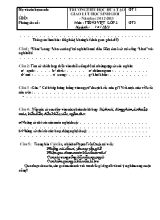 Đề giao lưu học sinh giỏi môn Tiếng Việt + Toán Lớp 3 - Năm học 2012-2013 - Trường TH Hứa Tạo